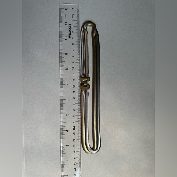 Elegant Gold and Silver Necklace - Picture 13 of 14